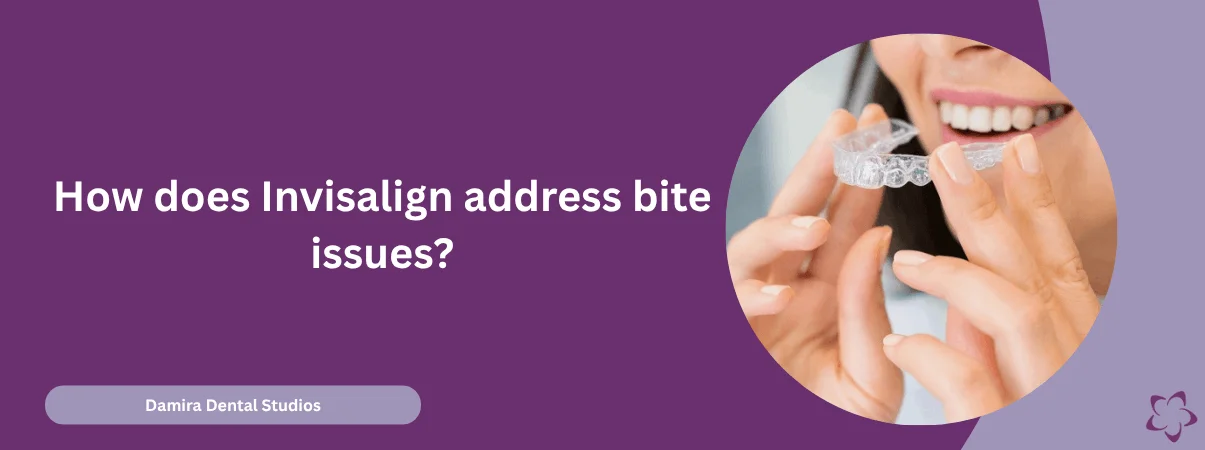 How does Invisalign address bite issues